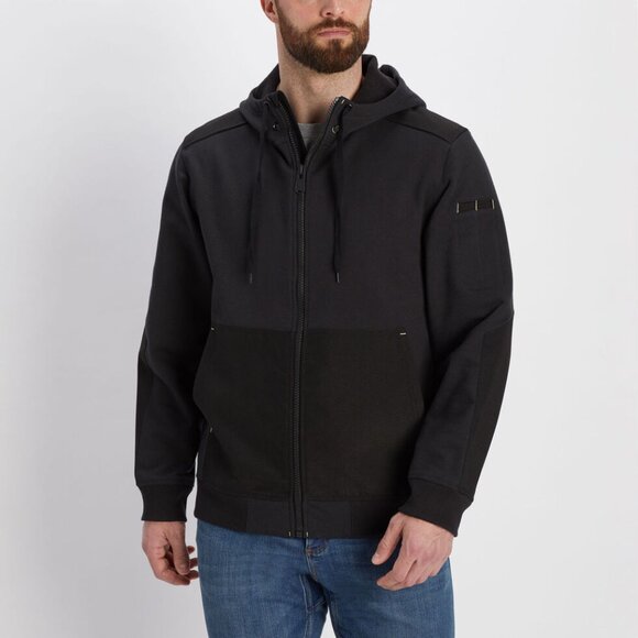 Duluth Trading Co Tradetek Heavyweight Full Zip Hoodie Mens Size 3XL Black - Picture 1 of 14